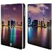 Produktbild Head Case Designs Dubai Skylines Der Städte Brieftasche Handyhülle aus Leder für Apple iPad mini 1 / 2 / 3