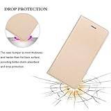 Huawei Nova Hülle, IVSO Hohe Qualität Advanced Shock Absorption Technology Case Folio Tasche Cover für Huawei 51090UAW nova Smartphone (12,7 cm (5 Zoll), 32GB, Dual-SIM, 12 Megapixel Kamera, Android), Golden - 