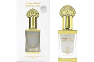 MY PERFUMES EST.1993 Olio profumato concentrato Intense Musk per donne e uomini (unisex), 12 ml prodotto negli Emirati Arabi Uniti