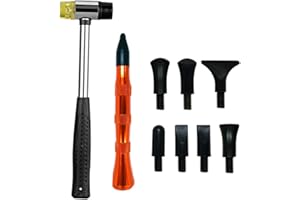 WANYIG Outils Débosselage sans Peinture 10pcs Debosselage Carrosserie sans Peinture Voiture Réparation dent de Paintless Carrosserie Outils Kits