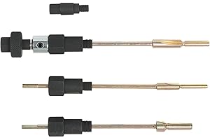 KS Tools 152.1120 Juego de escariadores 3 en 1 para bujías de incandescencia MASTER, 9 pzs.