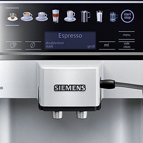 Siemens TE603501DE Kaffeevollautomat EQ.6 series 300 (15 bar, Direktanwahl durch Sensorfelder, oneTouch Function, Cappuccinatore ), silber - 4