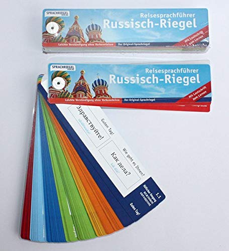Preisvergleich Produktbild Russisch-Riegel: Reisesprachführer zum Zeigen (Sprachriegel)