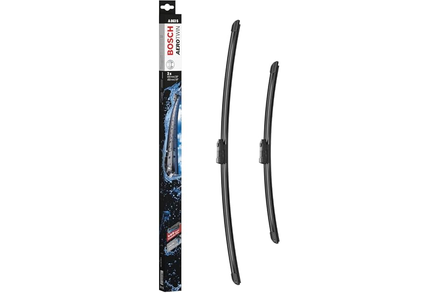 Escobilla limpiaparabrisas Bosch Aerotwin A863S, Longitud: 650mm/450mm – 1 juego para el parabrisas (frontal)