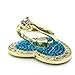 Samidy Universal Phone Ring Stand Holder UCLL Romantic Heart Crystal Finger Grip 360 Degree Rotating Ring Grip Cell Phone and Tablets Anti Drop Ring for iPhone iPad Samsung LG HUAWEI SONY (Blue)