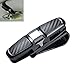 Produktbild Mefe Gläser Halter für Auto Sonnenschutz Visier mit Ticket Karte Clip, Sonnenbrillenhalterung Für Auto, KFZ Brillenhalterung für Ihre Sonnenbrille Clip (Silber)