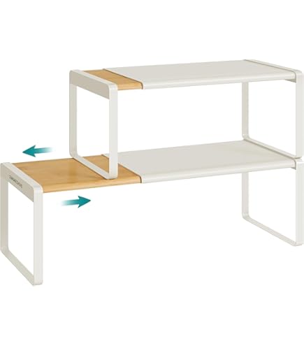 étagère Multifonction MAYMAR Étagère Micro-ondes MAYMAR - Rangement Cuisine, Four, Épices - Tablette Multifonction Bois étagère Four épices Gain De Place
