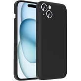 غطاء إطلاق أسود أصلي متوافق مع Spia Apple iPhone 15 (متوافق مع Apple iPhone 15، أسود)
