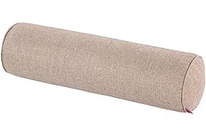 LPXPLP Rundes Langes Kissen Nackenrolle Stützbrett Schlafkissen Schmerzen Bonbonförmiges Design Nicht Deformiert Anpassung Der Halswirbelsäule,Für Bett Und Sofa 10,15 * 60cm