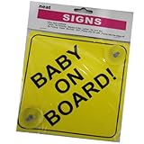 Baby on Board Child Safety includes 2 suction cup for your Car Vechicle Signs