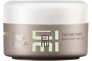Wella Professionals EIMI - Gel de Peinado Cera Fijadora Mate para Trabajar el Cabello Fijación Suave TEXTURE TOUCH - 75ml
