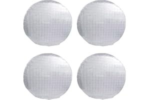 ETOPARS 4 Stück Reifenabdeckungen 30 Zoll bis 32 Zoll Auto Reifenabdeckung Wasserdichter Reifenabdeckung Radschutzhülle Aluminiumfolie Reserveradabdeckung LKW Silber