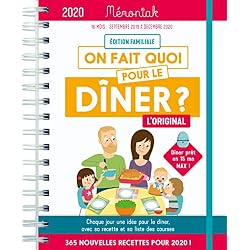 On fait quoi pour le dîner ? Mémoniak 2019-2020