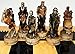 Produktbild HPL Skeleton Slayer Fantasy Gothic Skull Chess Men Set – No Board