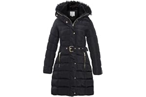 SS7 Women's Padded Faux Fur Parka Coat