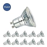 La bombilla GU10 de 6W de Sanlumia incluye LED SMD de gran calidad y tiene un flujo luminoso de hasta 500 lúmenes, con un índice de eficiencia A+. Esta bombilla puede reducir el gasto global de electricidad en más de un 90 %.
