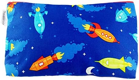Kids Cotton Wash Bag - Spaceships