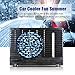 Produktbild D.ragon Portable Air Cooler Mini Mobile Klimaanlage Luftkühler, 12V Autolüfter Luftkühler, Fluorfreier Hoch- Und Niedriggang-Mehrzweck-Windlüfter Car Fan Air Cooler