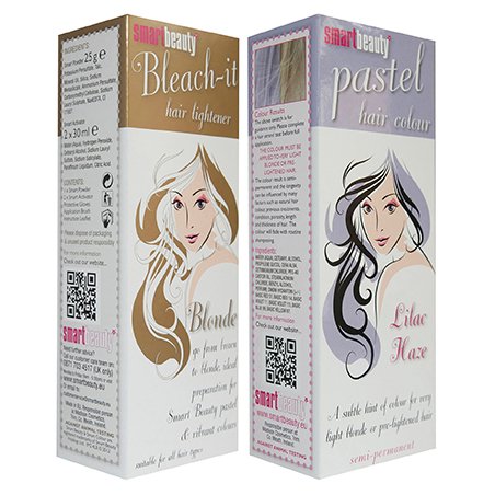 Pastel Purple Hair Dye & Bleach | Smart Beauty Lilac Haze