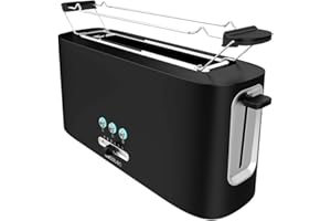 ‎CECOTEC Cecotec Toast&Taste Toaster 10000 Extra. 980 W, Plastik mit 1 extra breiten Langschlitz