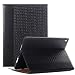 Produktbild iPad Pro 12.9 (2017 veröffentlichen) Hülle, elecfan ® Ultra Dünn Leichtgewicht Book Style Flip PU Leder Hülle Tasche Wasserdicht Case Smart Cover mit Ständer / Auto Schlaf Wach Funktion Anti Kratzer Schutzhülle für iPad Pro 12.9 (2017 veröffentlichen) (iPad Pro 12.9 2017, Schwarz)