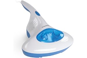 CLEANmaxx aspirapolvere per acari luce UV-C sterilizzante | Aspirapolvere per materassi con filtro HEPA, distrugge il 99,9% di tutti gli acari | Pulisce e disinfetta in un solo gesto