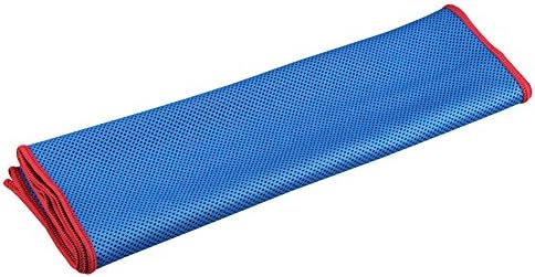 Snap Cooling Towel for Sports, Workout, Fitness, Gym, Yoga, Pilates, Travel, Camping &amp; More (Blue)