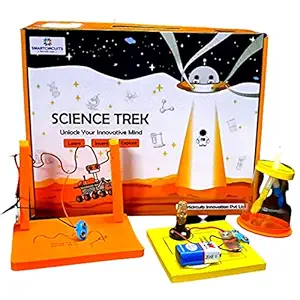 SMARTCIRCUITS Science Trek KIT | Experiment Kit | Science Kit for Class 7 | STEM Kit for Class 7 | Age 12-14 Years | 25 Experiments Including Manual & Videos Link | CBSE, ICSE , State Board