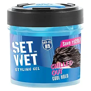 Set Wet Cool Hold Strength Hair Gel, 250 ml