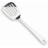 Lacor 62506 - Monoblock Spatula 34, 2 in Stainless Steel - Professional Use | In stainless steel, stir and serve without scra