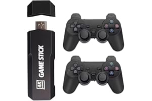TIMITS Console di gioco retrò 2025.Stick Game 40.000 giochi e 23 emulatori.Wireless Game Stick 2.4G Consola de juegos retro inalámbrica 4K HDMI.stick lite 4k retro. Consola de videojuegos Plug.