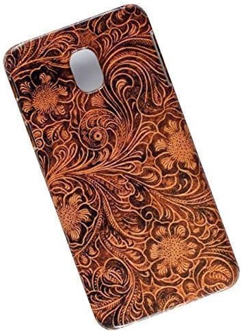 Slim Case for Samsung Galaxy J7 (2017), J730, Pro, Duos. Tooled Leather Look.