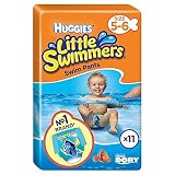 Huggies Little Swimmers Talla 5-6 Mediana 11 Por Paquete