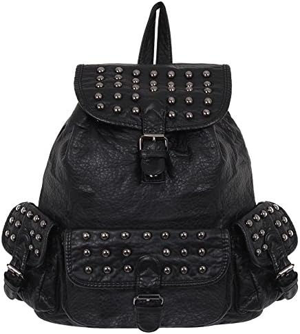 Queen of Darkness Studded Backpack Black