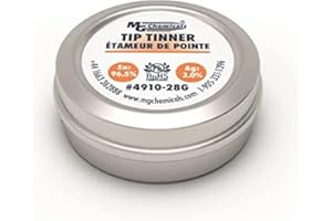 MG Chemicals 4910-28G SAC305 Tinner de punta sin plomo, (28 g) envase de 1 oz, sin formulación limpia