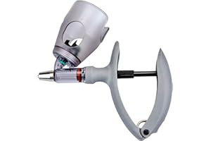 SHENGYI Seringue Automatique pour Animaux de Compagnie, seringue de vaccin vétérinaire réglable en continu pour Lapin Vache Poulet Mouton Cheval oie âne Canard Chien Cochon Pigeon （5ML）