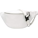 small white bum bag