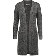 Amazon.co.uk: ladies chunky knit cardigan