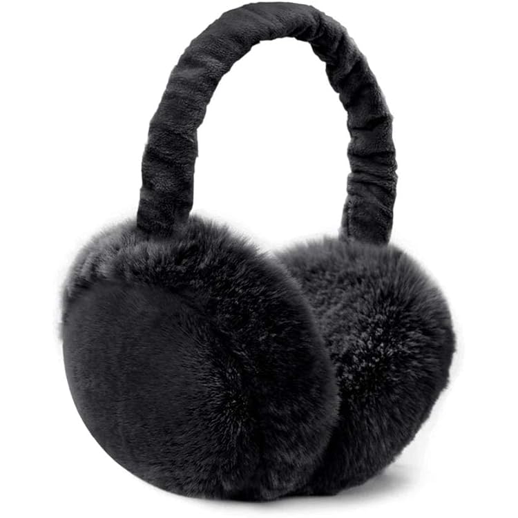 Cache-oreilles D'hiver En Peluche - Lot De 2, Pliables, Pour Femme, Homme, Enfant