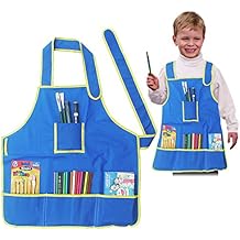 Pintura arte Delantales de Niños, Delantal Impermeable Pintura Con