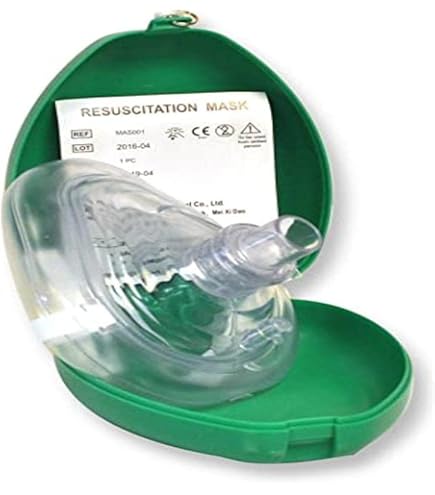 Gima - Mascherina in Silicone e Policarbonato, Autoclavabile 40 volte, Misura n. 5 Adulto Large, Latex Free, 1 pz