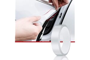 Pellicola Adhesiva per Auto , Moto, Bici Skymico 3cmx10m - Trasparente, Autoadesiva, Protettiva per Vernice, Venduta al Metro