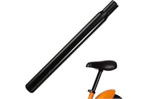 CAINCAY Tige de selle de vélo 27,2 x 300 mm VTT Tige de selle de vélo Tige de selle de vélo Support de selle Bougie Tige de selle Diamètre pour VTT Vélo de Route Vélo de ville