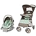 Cosco Lift and Stroll Travel System - Elephant Squares (Green) RS.25449.00