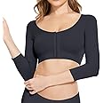 KSKshape Arm Shaper for Women Post Surgery Arm Lipo Compression Sleeves Front Closure Shapewear Bra Posture Corrector Tank Top