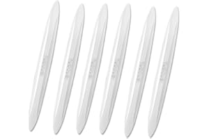 BLOOMIQUE 6PCS Car Door Edge Protector, Car Door Anti-Collision Strip Bumper Vehicle Door Edge Guard Strip Anti-Scratches Buffer Trim Edge Protection Strip for Protection against Scratche Bump Scrape(White)