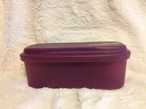 Tupperware Microwave Pasta/Noodle Cooker - Berry Purple