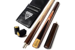 CUESOUL 57 "Artigianato 3/4 snodato Biliardo Stecche con Estensione/Protector Comune imballato nel Sacchetto Similpelle Cue (D305)