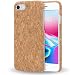 Produktbild iPhone 8/7 Kork Hülle Handyhülle von NALIA, Natur-Holz Look Handy-Tasche Cover Case, Dünnes Ultra-Slim Hardcase Schutz Etui Backcover Phone Bumper für Apple i-Phone 7/8, Designs:Light Cork Pattern