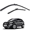 Oshotto Frameless (O.E.M Type) Wiper Blades Compatible with Renault Koleos(24"/19")